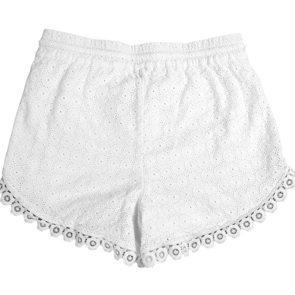 4 For $20 Kensie white eyelet shorts Medium - Picture 2 of 6